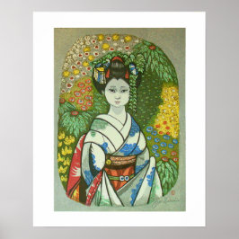Poster Maiko Sekino Junichiro 1960