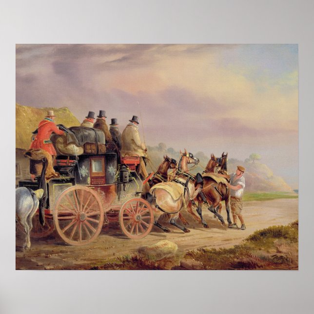 Pôster Mail Coaches em Estrada: O Devonte 'Quickprata' (Frente)