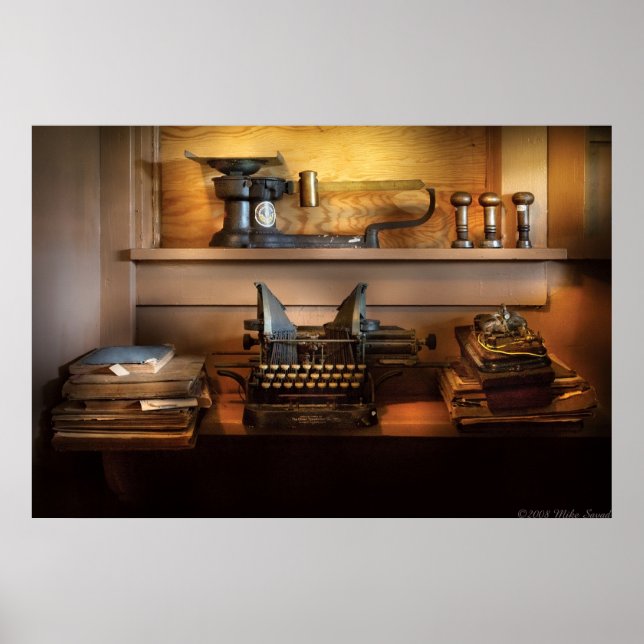 Pôster Mailman - No escritório poste (Frente)