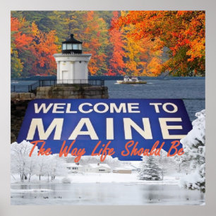 PÔSTER MAINE