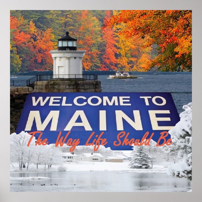 PÔSTER MAINE (Frente)