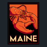 Pôster Maine Art Deco<br><div class="desc">Maine Art Deco</div>