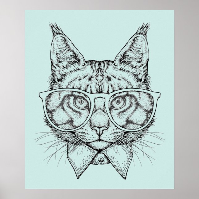 Poster Maine Coon Portrait (Frente)