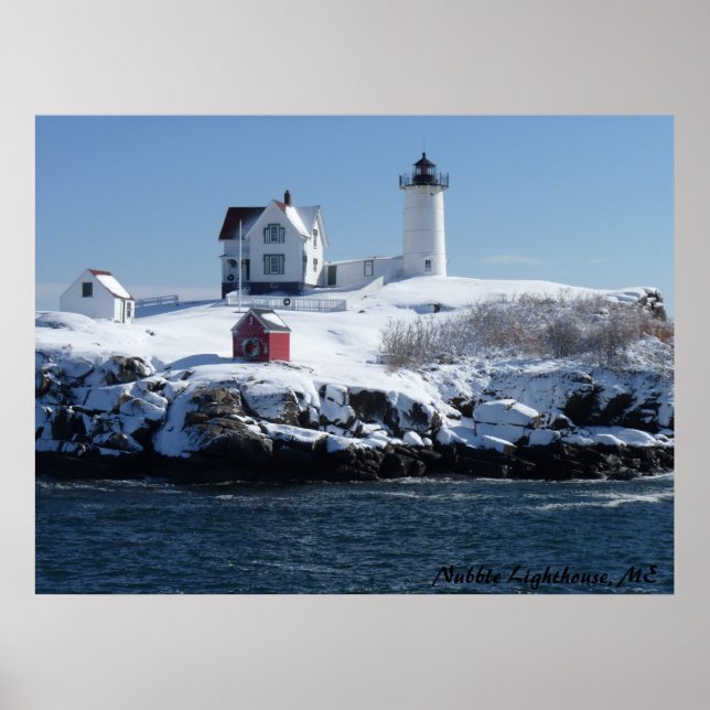 Poster Maine Lighthouse 4 (Frente)