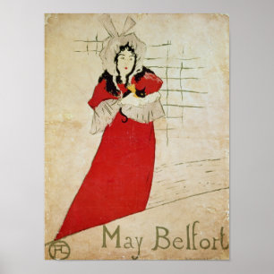 Pôster Maio Belfort, France, 1895