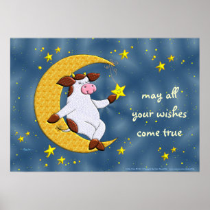 Pôster Maio todos seus desejos vêm verdadeiro