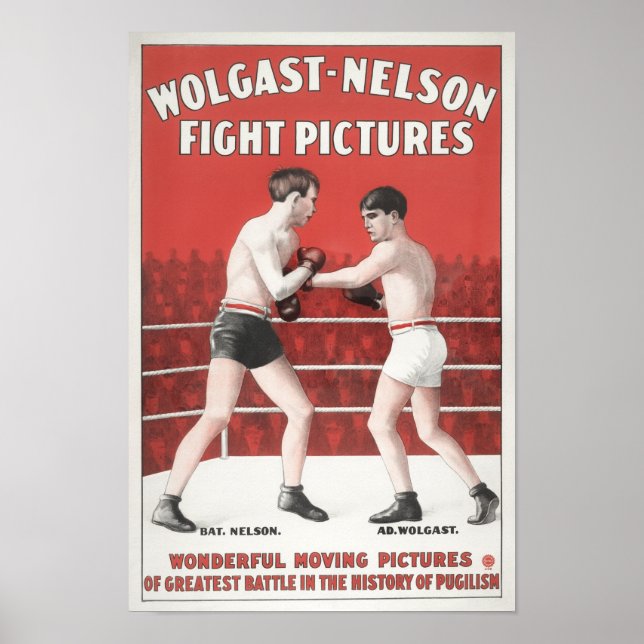 Poster Maior Batalha na História do Pugilismo (Frente)