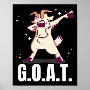 Poster Maior de todos os tempos G.o.t.t.Funny Goat Dab Da