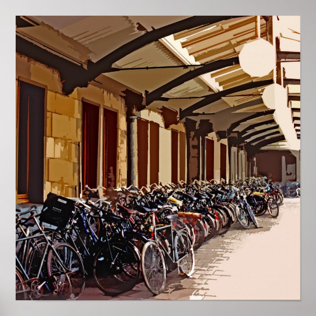 Pôster Maioria de bicicletas2 (Frente)