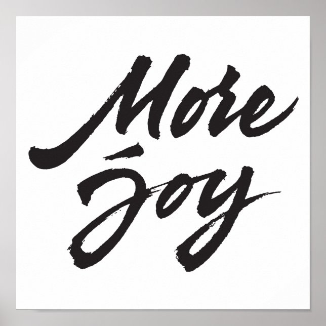 Poster Mais alegria (Frente)