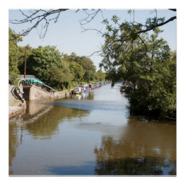 Pôster Mais alto do Canal Macclesfield Poynton Cheshire