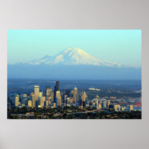 Pôster Mais chuvoso além de Seattle