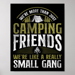 Poster Mais do que apenas amigos de acampamento Tenda de