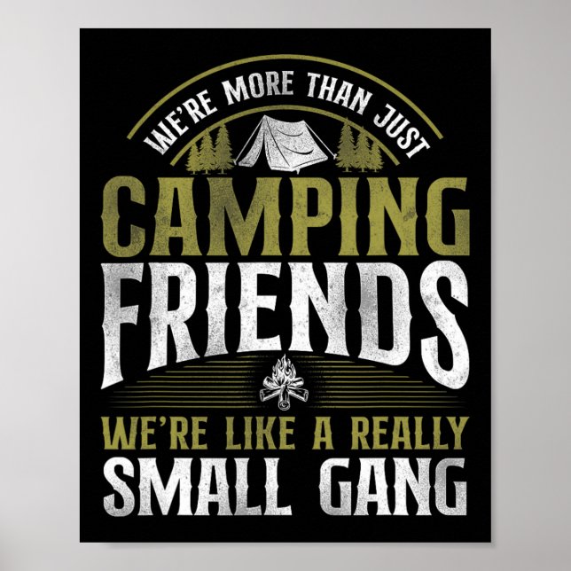 Poster Mais do que apenas amigos de acampamento Tenda de  (Frente)
