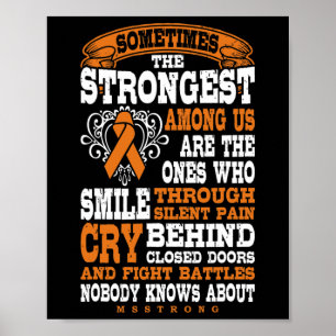 Poster Mais Forte Entre A Esclerose Múltipla