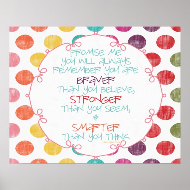 Poster Mais Forte, Mais Inteligente (Frente)