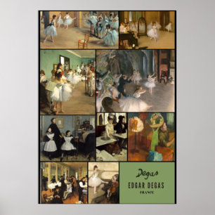 Poster Mais impressionismo por Edgar Degas