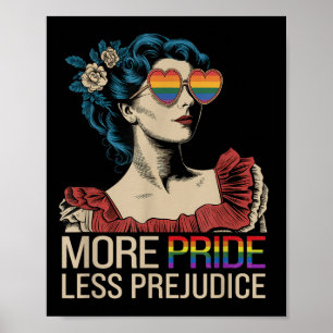 Poster Mais Orgulho Menos Orgulho de Preconceito Mês Lgbt