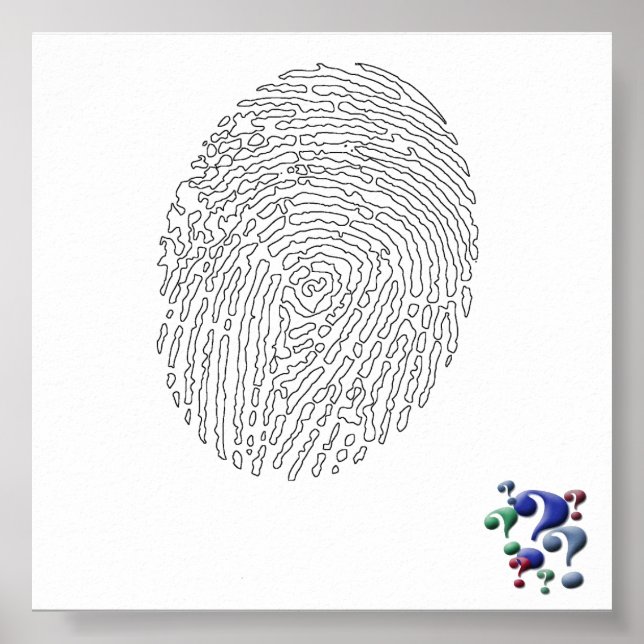 Pôster Mais perguntas... (Frente)