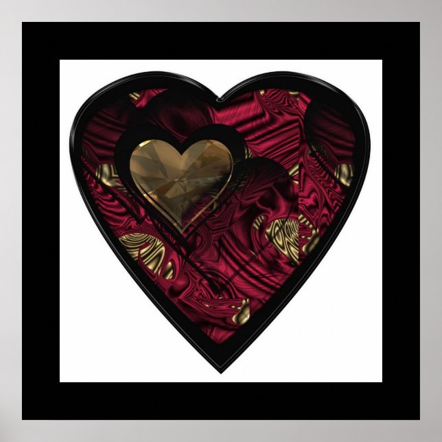 Poster "Mais Profundo E Mais Profundo"* (Frente)