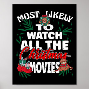 Poster Mais Propenso a Assistir a Todos os Filmes de Nata