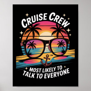 Poster Mais Propenso a Falar com Toda a Tripulação de Cru
