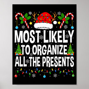 Poster Mais Propenso a Organizar Todos os Natais Combinan