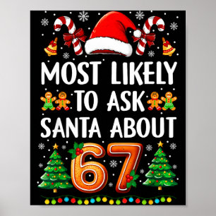 Poster Mais Propenso a Perguntar ao Papai Noel Sobre 67 N