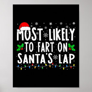 Poster Mais Provável a Peidar no Colo do Papai Noel no Na