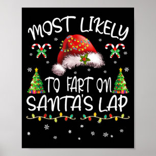 Poster Mais Provável de Peidar no Colo de Papai Noel Nata