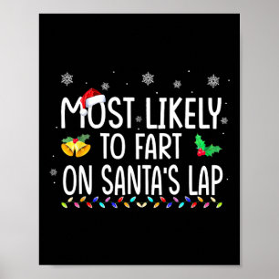 Poster Mais Provável de Peidar no Colo de Papai Noel Nata