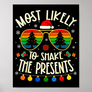 Poster Mais Provável De Sacudir O Natal Divertido Combina