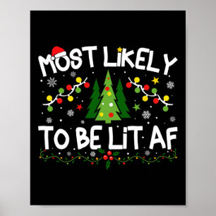 Poster Mais Provável de Ser Aceso no Natal Correspondente