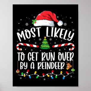 Poster Mais Provável De Ser Apanhado Por Uma Reindeer Chr
