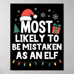 Poster Mais Provável de ser Confundido como um Elfo Natal