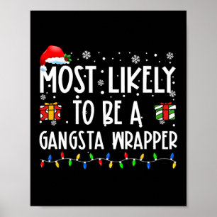 Poster Mais Provável É Que Seja Um Vestido Gangsta Pres D