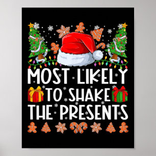 Poster Mais Provável Para Agitar O Natal Da Família Atual