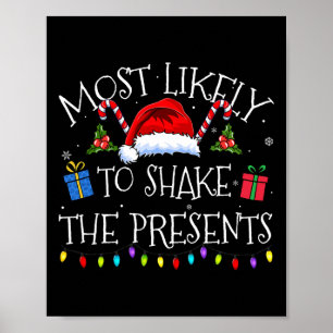 Poster Mais Provável Para Agitar Os Presentes De Feliz Na