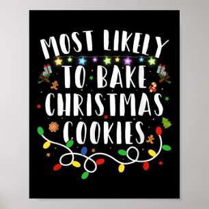 Poster Mais Provável Para Assar Da Família C De Cookies D