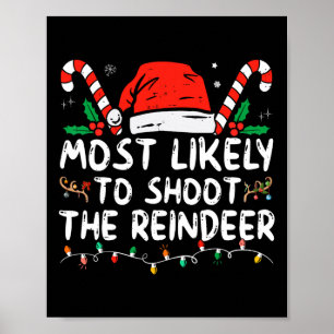 Poster Mais Provável Para Atirar No Natal Das Papais noei