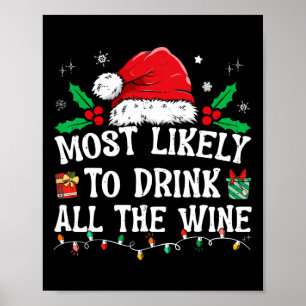 Poster Mais Provável Para Beber Toda A Família De Vinhos 