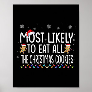 Poster Mais Provável Para Comer Toda A Família De Biscoit