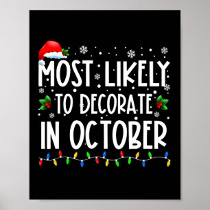 Poster Mais Provável Para Decorar Em Outubro, A Família C