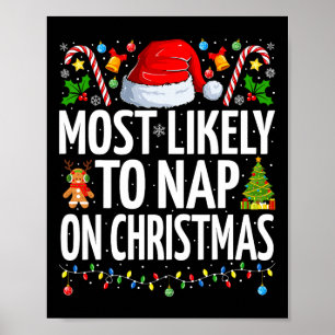 Poster Mais Provável Para Dormir Na Família Engraçada De