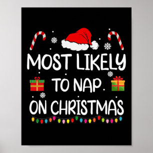 Poster Mais Provável Para Dormir Na Festa De Natal
