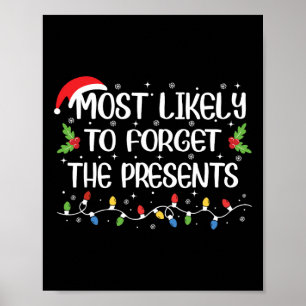 Poster Mais Provável Para Esquecer Os Presentes De Feliz