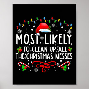 Poster Mais Provável Para Limpar Todas As Messes De Natal