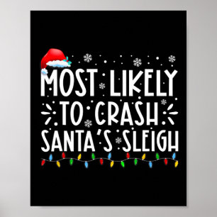 Poster Mais Provável Para Travar Papais noeis De Sleigh D
