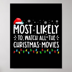 Poster Mais Provável Para Ver Todos Os Filmes De Natal Ch
