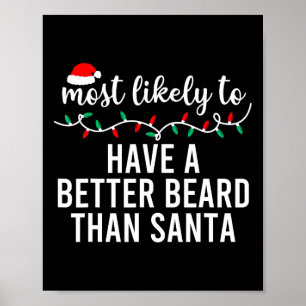 Poster Mais Provável Roupas de Natal Combinando Família P